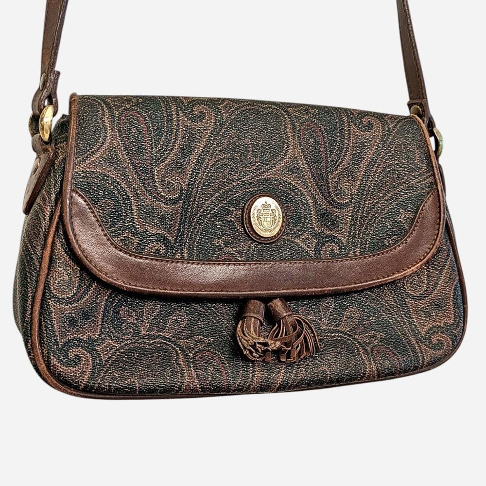 90s Classy Vintage Brown Leather Purse